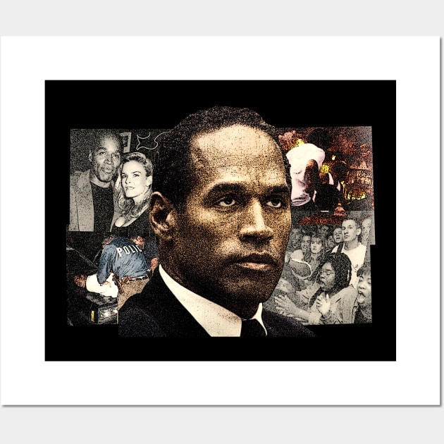 The O.J. Simpson - To many Black Americans Wall Art by WuTangStore